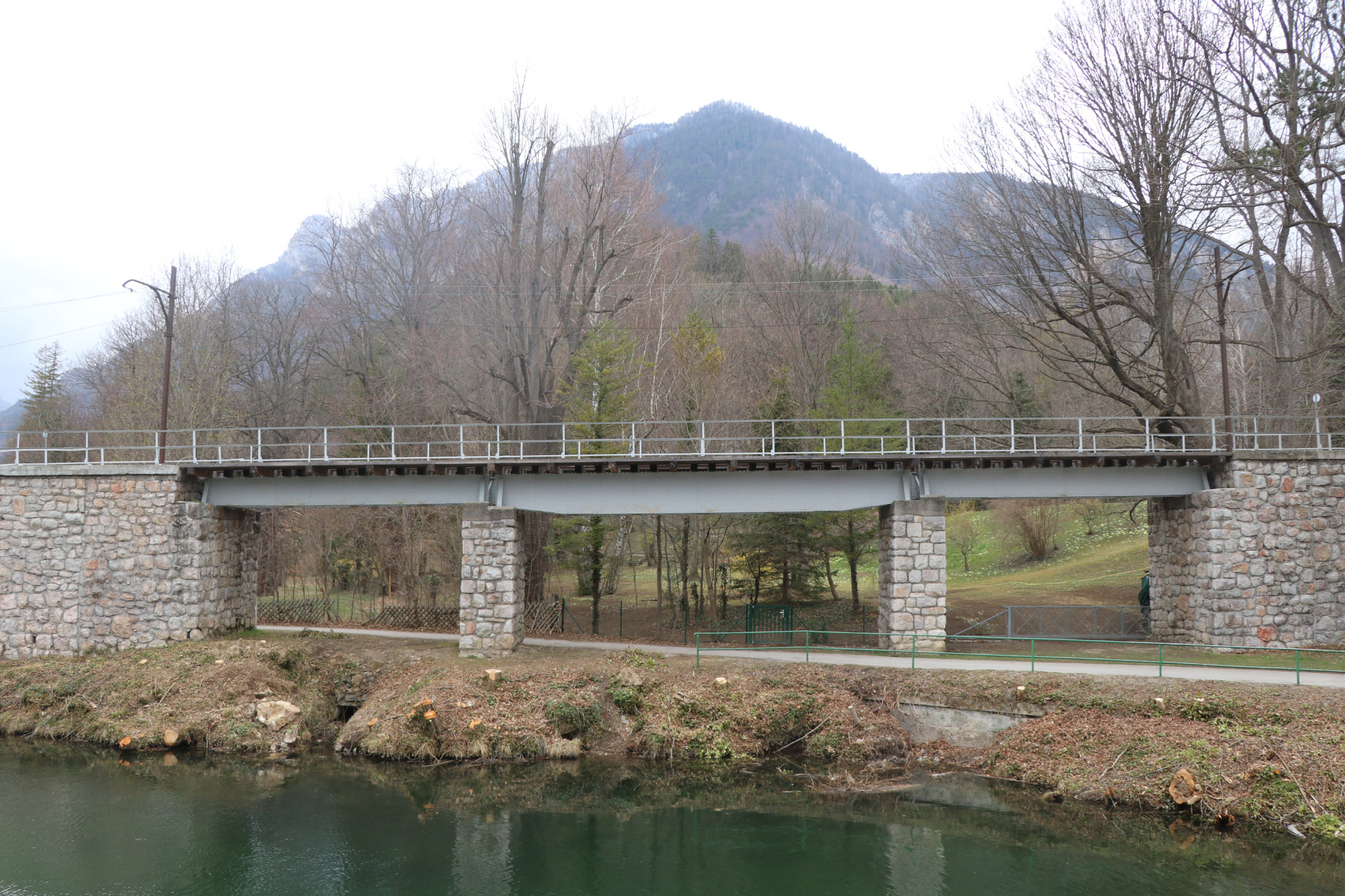 Ansicht von Kurhausbrücke