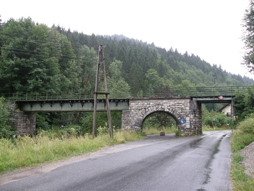 Ansicht von Bodingbach-Brücke
