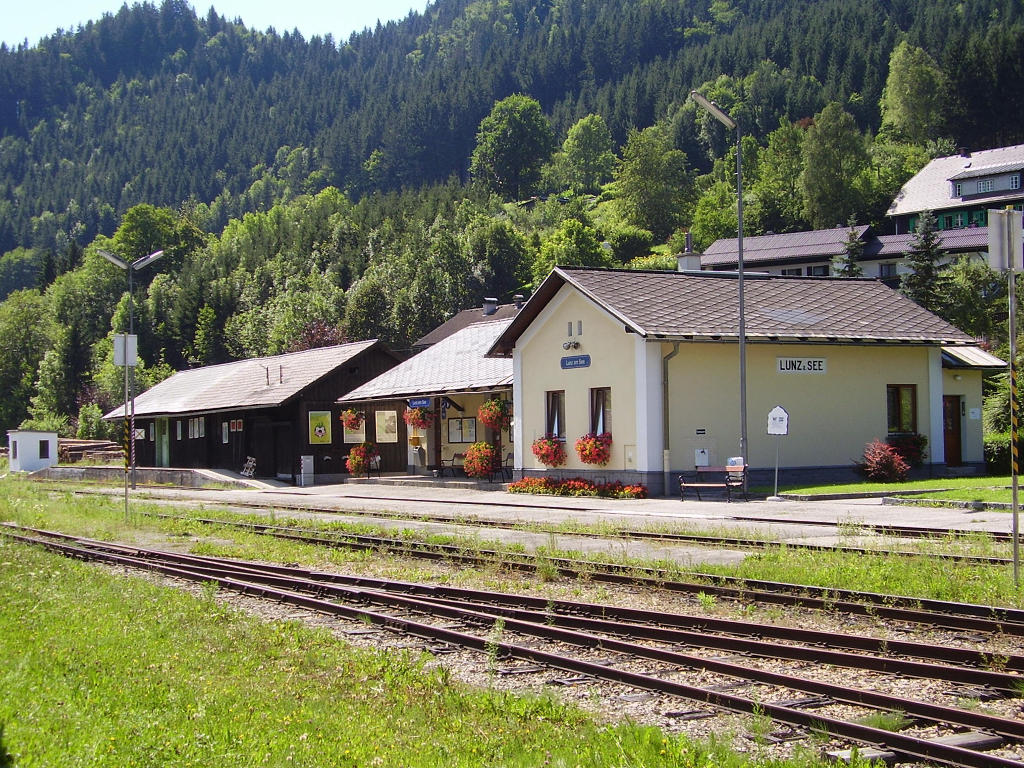 Ansicht von Bahnhof Lunz am See
